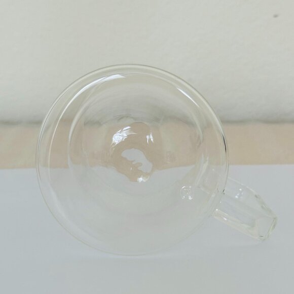 Four New LEMONSODA Double Walled Glass Coffee Drink Mug with Handle, 250 mL - Picture 8 of 9